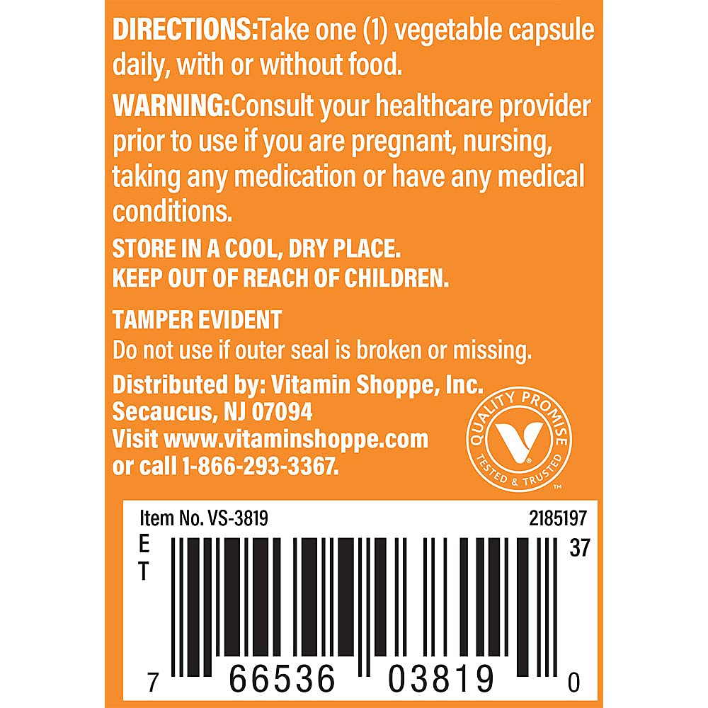 The Vitamin Shoppe Ultimate 10+ Probiotics 20 Billion CFU - 10 Probiotic Strains for Digestive Health, Immune & Gut Support (60 Vegetable Capsule)