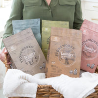 Thumbnail for Grab Green Stoneworks Laundry Detergent Pods, Olive Leaf, 50 Loads (Pack of 1) - EPA Safer Choice Certified, Powered by Naturally Derived Plant & Mineral-Based Powder