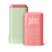 Thumbnail for Pixi On-the-Glow Bronze - WarmGlow, Hydrating Tinted Moisture Bronzer Stick with Ginseng, Aloe Vera & Fruit Extracts, For Cheeks & Lips, 19g / 0.6oz, Paraben-Free
