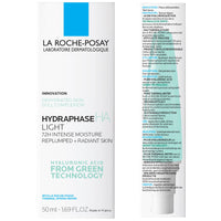Thumbnail for La Roche-Posay Hydraphase HA Light Face Moisturizer, Hyaluronic Acid Face Moisturizer with 72HR Hydration, Oil Free & Non-Comedogenic, 50 ML, 1.69 fl. oz.