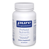 Thumbnail for Pure Encapsulations PreNatal Nutrients - for Pregnancy & Lactation - Aids Energy & DNA Development* - with Folate, Choline & Iron - Gluten Free & Non-GMO - 60 Capsules