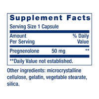 Thumbnail for Life Extension Pregnenolone, neurohormone, Promotes Memory Health and Brain Plasticity, Gluten-Free, Non-GMO, 100 Capsules