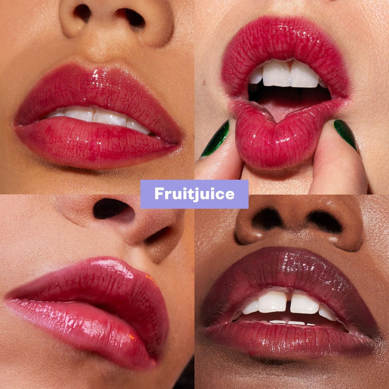 Kosas Wet Lip Oil Gloss - Hydrating Lip Plumping Treatment with Hyaluronic Acid & Peptides, Non-Sticky Finish (Fruitjuice)