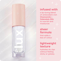 Thumbnail for ColourPop Lux Lip Oil - Hydrating, Sheer Tinted Lip Oil Formulated with Antioxidant-Rich Chamomile Extract & Calendula Oil - Non-Greasy, Nourishing Clear Oil - Dew Drop (0.16 oz)