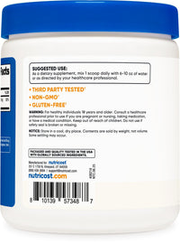 Thumbnail for Nutricost Magnesium Bisglycinate Powder (Unflavored, 250 Grams) - Non-GMO, Vegan Supplement