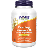 Thumbnail for NOW Foods Supplements, Evening Primrose Oil 1000 mg, Cold Pressed, Hexane Free, Vegan Formula, 90 Veg Softgels