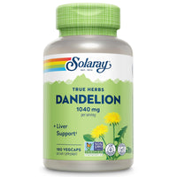 Thumbnail for SOLARAY Dandelion Root Supplement - Healthy Kidney and Liver Support - 1,040 mg per Serving - Vegan, Lab Verified, 60-Day Guarantee - 90 Servings, 180 VegCaps