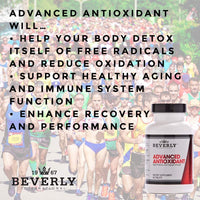 Thumbnail for Beverly International Advanced Antioxidant, 60 Tablets. High Potency Anti-Aging Formula. Powered by Vitamins A, C, E, and Selenium. Combat Cell Oxidation.