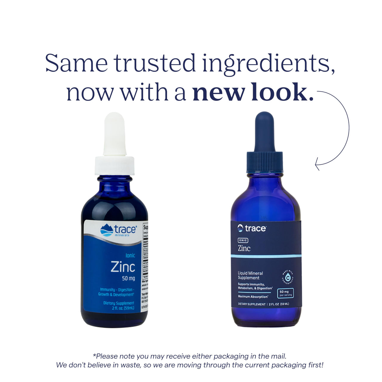 Trace Minerals Ionic Zinc - Ionic Zinc Supplement for Immune Support - Digestion, Growth & Skin Health Support - Chloride & ConcenTrace - Highly-Absorbable Drops - 2 fl oz (48 Servings)
