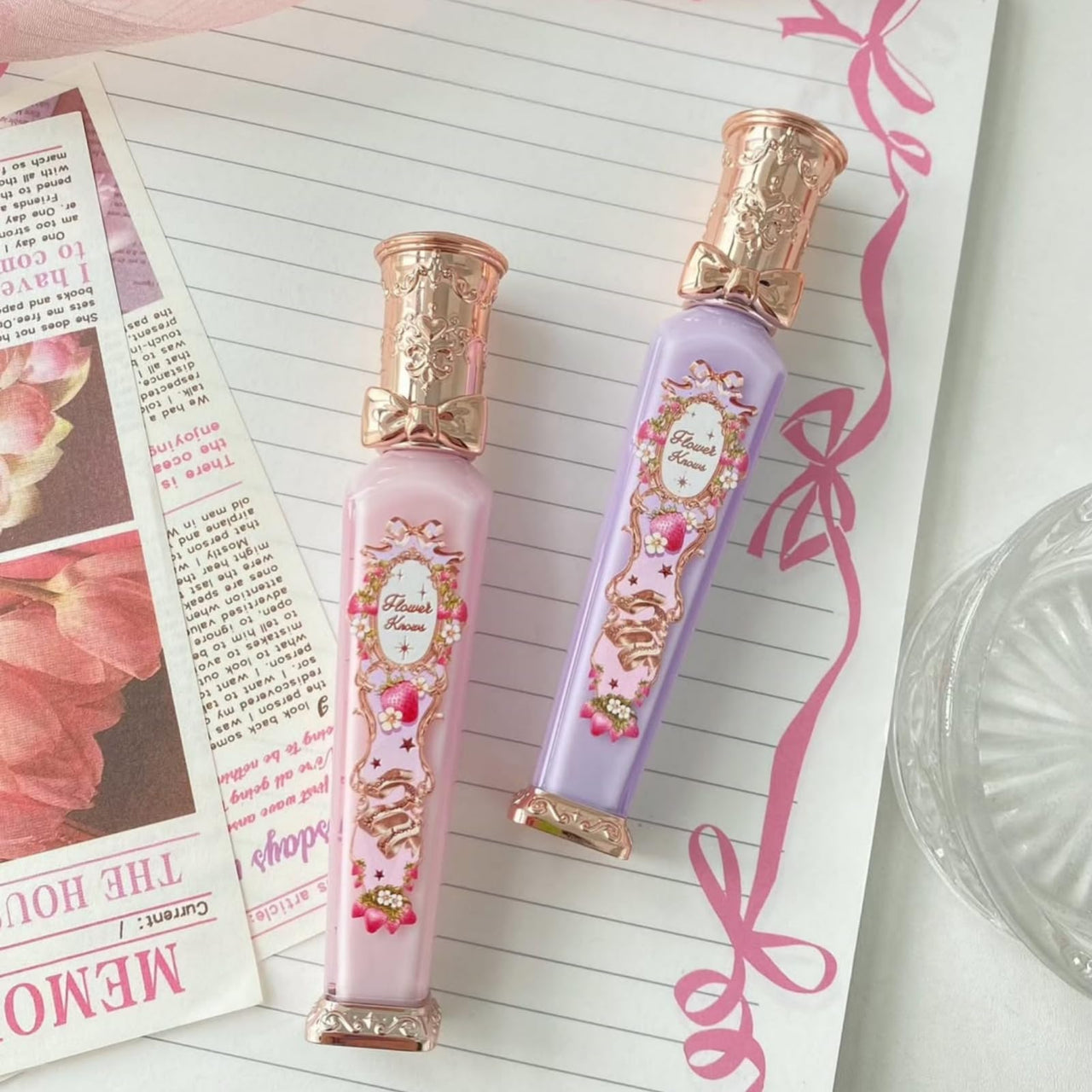 Flower Knows Violet Strawberry Rococo Glowy Lip Gloss,Moisturizing Shine Berry Pink Lip Plumper Oil,Hydrating Lip Tint for Girls&Women,Vegan & Cruelty-Free,0.12 Fl Oz(G04 Blackberry Jam)