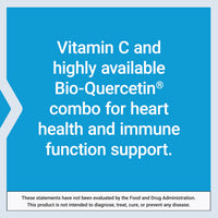Thumbnail for Life Extension Vitamin C and Bio-Quercetin®, Cardiovascular Health Supplement, Immune Support, Highly absorbable, quercetin, Vitamin C, Gluten Free, Non-GMO, Vegetarian, 60 Tablets