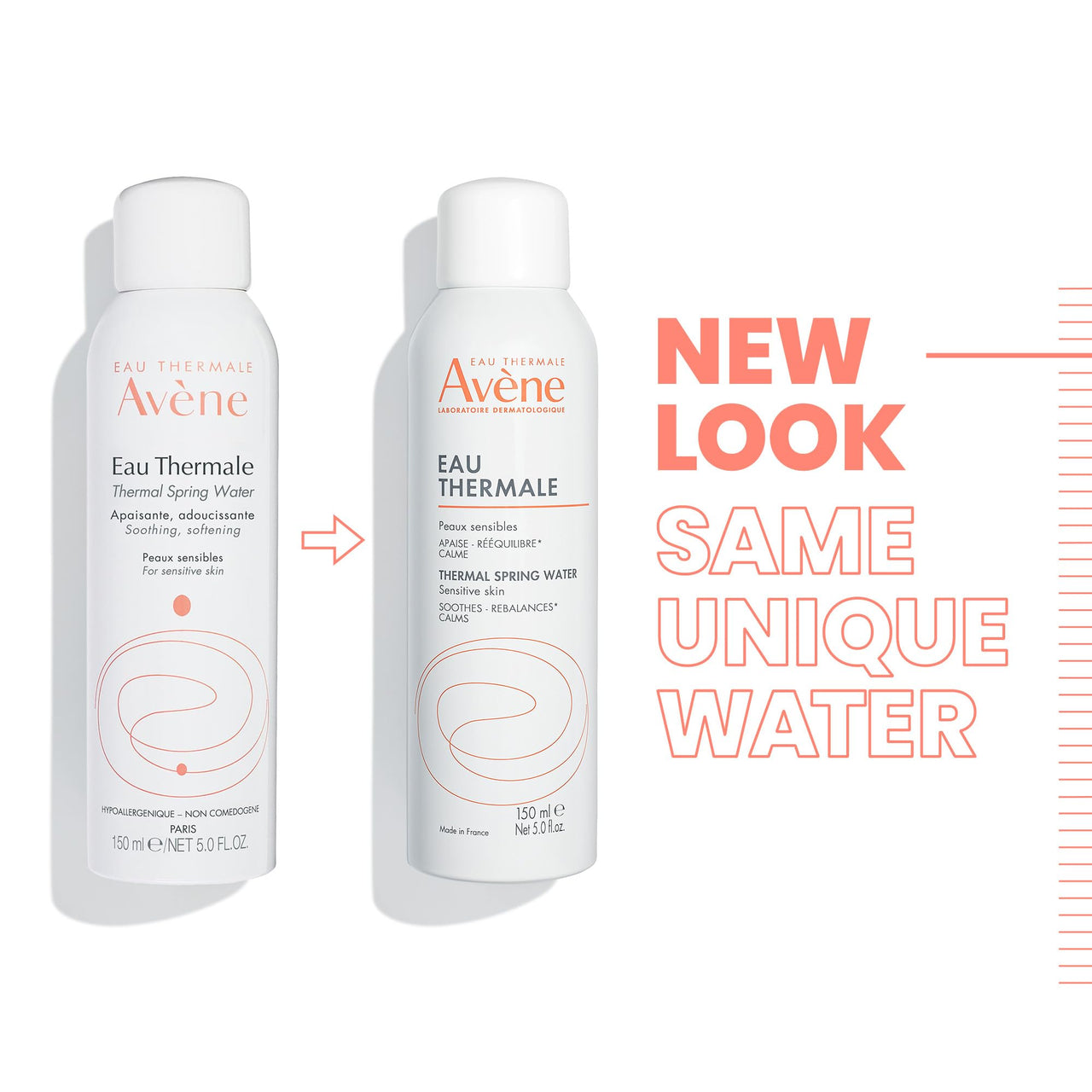 Avène Thermal Spring Water, Soothing Calming Facial Mist Spray for Sensitive Skin, 5 Fl Oz