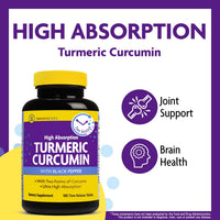 Thumbnail for InnovixLabs Turmeric Curcumin with Black Pepper Extract - High Absorption Turmeric and Curcumin Supplements with BioPerine, C3 Reduct & Curcumin C3 Complex - 100 Time Release Tablets