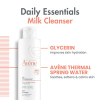 Thumbnail for Avene Gentle Milk Cleanser - Moisturizing, No-Rinse, Soap-Free Cleansing Lotion for Dry, Sensitive Skin - 6.7 Fl Oz