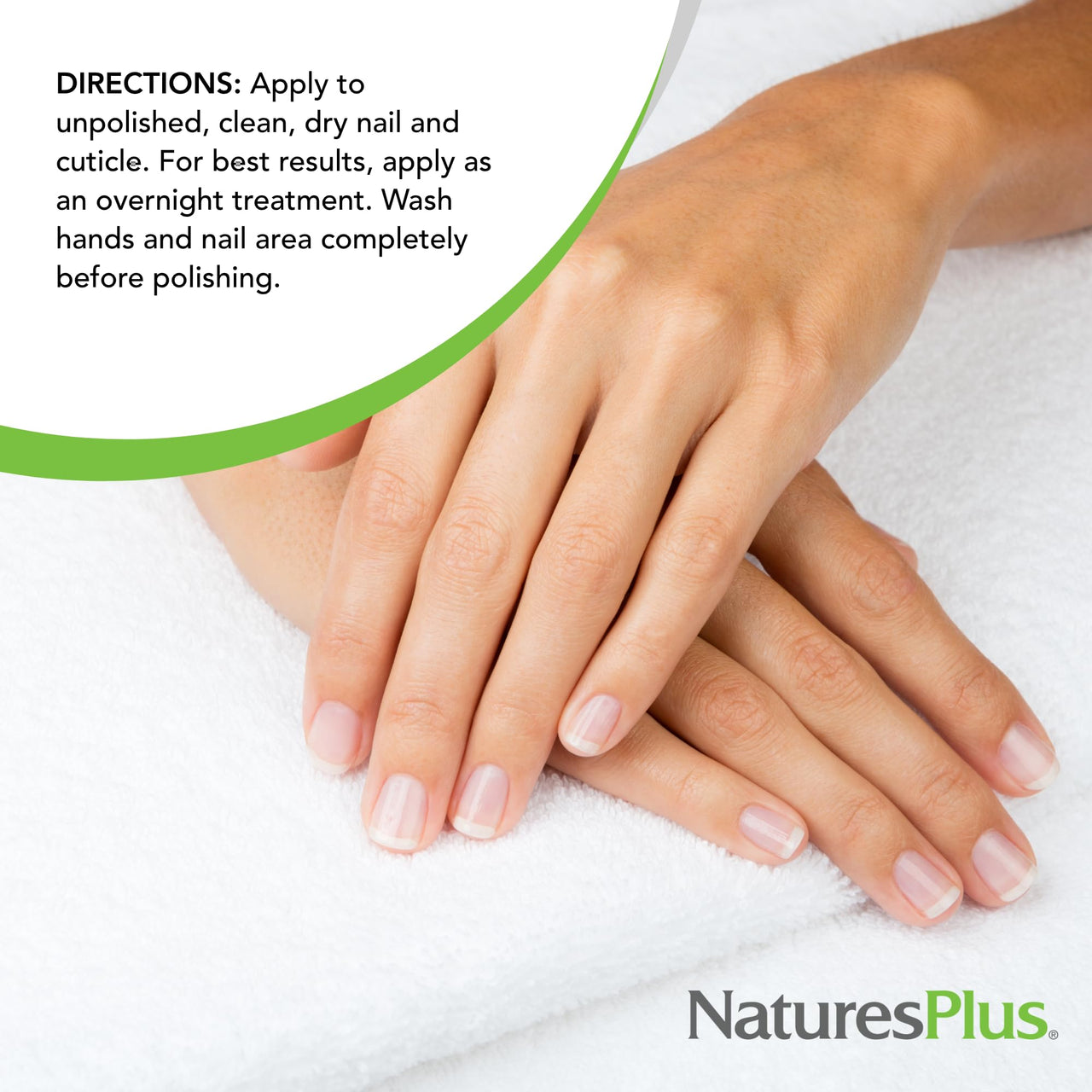 NaturesPlus Ultra Nails Nutrient-Activated Strengthener - 0.25 fl oz - Naturally Strengthens Nails & Cuticles - Conditions Nails with Aloe, Calendula, Vitamins & Protein - Formaldehyde Free, Vegan