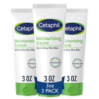 Thumbnail for Cetaphil Face & Body Moisturizer, Hydrating Moisturizing Cream for Dry to Very Dry, Sensitive Skin, NEW 3 oz Pack of 3, Fragrance Free, Non-Comedogenic, Non-Greasy