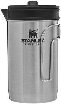 Thumbnail for STANLEY All In One French Press Coffee Maker 32 oz | 5 Minute Brew, 4 Hours Hot | Mesh Filter for Coffee Grounds | Insulated Stainless Steel French Press | BPA-Free | Stainless