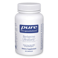 Thumbnail for Pure Encapsulations Berberine UltraSorb - Enhanced Absorption Berberine Phytosome 550 mg - Supports Metabolic & Cardiometabolic Health* - 60 Capsules