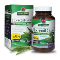 Thumbnail for Nature's Answer Horsetail Herb Capsules 90 Count | Hair, Skin, & Nails Support | Promotes Urinary Tract Health | Strengthen Joints (Pack of 1)