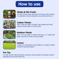 Thumbnail for Neptune's Harvest Fish Fertilizer (2-4-1) - 36oz Bottle - Organic Liquid Plant Fertilizer - Fish Hydrolysate for Vegetables, Flowers, Fruit, Trees, Grass - Indoor and Outdoor Plant Food
