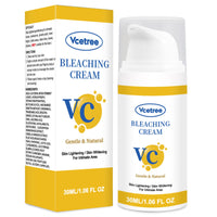 Thumbnail for Vcetree Skin Bleaching Cream Skin Lightening for Body Intimate Areas, Private Parts, Underarm, Knees, Elbows, Inner Thigh, Bikini Area, Whitening Cream Dark Spot Remover For Intimate Areas (1FL OZ)