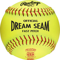 Thumbnail for Rawlings | Official DREAM SEAM Fastpitch Softballs | 12