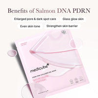 Thumbnail for medicube Salmon DNA PDRN pink collagen jelly gel mask | overnight face mask for glass glow skin- elasticity, hydrating, firming and moisturizing | korean skincare, 28g, 1ea