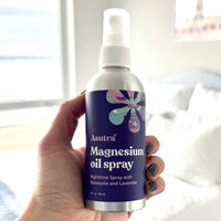 Thumbnail for ASUTRA Topical Magnesium Chloride Oil Spray with Lavender and Melatonin, 4 fl oz