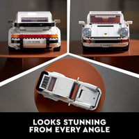 Thumbnail for LEGO Icons Porsche 911 10295 Building Set, Collectible Turbo Targa, 2in1 Porsche Race Car Model Kit for Adults and Teens to Build, Gift Idea
