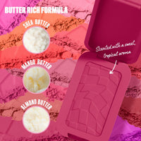 Thumbnail for NYX PROFESSIONAL MAKEUP Buttermelt Powder Blush, Fade and Transfer-Resistant Blush, Up to 12HR Make Up Wear, Vegan Formula - Butta Than Before