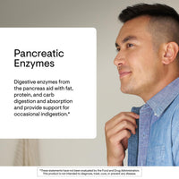 Thumbnail for THORNE - Pancreatic Enzymes - Digestive Enzymes Supplement for Digestion Support - Minimizes Occasional Gas & Bloating* - Third-Party Certified - Gluten, Dairy & Soy-Free - 180 Capsules