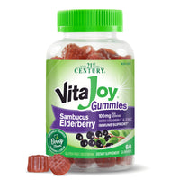 Thumbnail for 21st Century VitaJoy Sambucus Elderberry Gummies, Berry, 60 Count