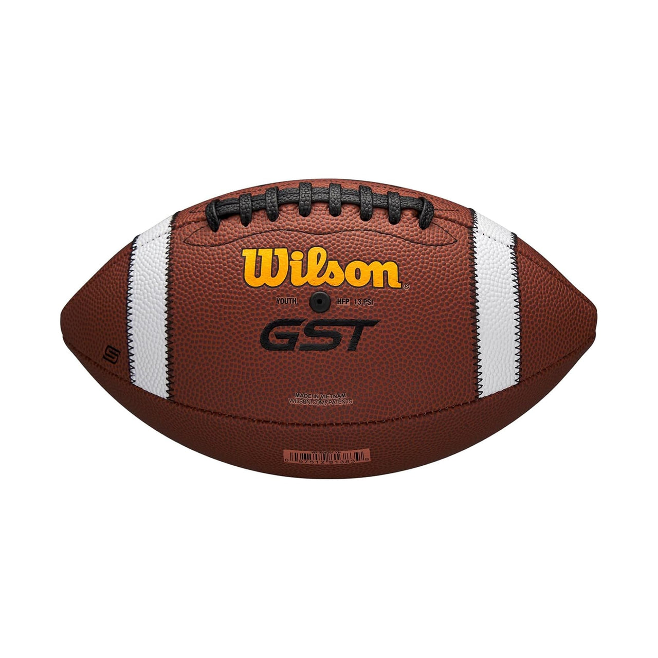 WILSON GST SpeedSkin Football - Brown, Peewee Size