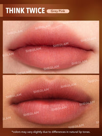 Thumbnail for SHEGLAM Soft Haze Lip Blur Waterproof Liquid Lipstick Matte Transfer-Proof Lip Tint Lasting Super Stay Lip Stain-Think Twice