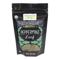 Thumbnail for Frontier Co-op Organic Cut and Sifted Peppermint Leaf 2.05oz