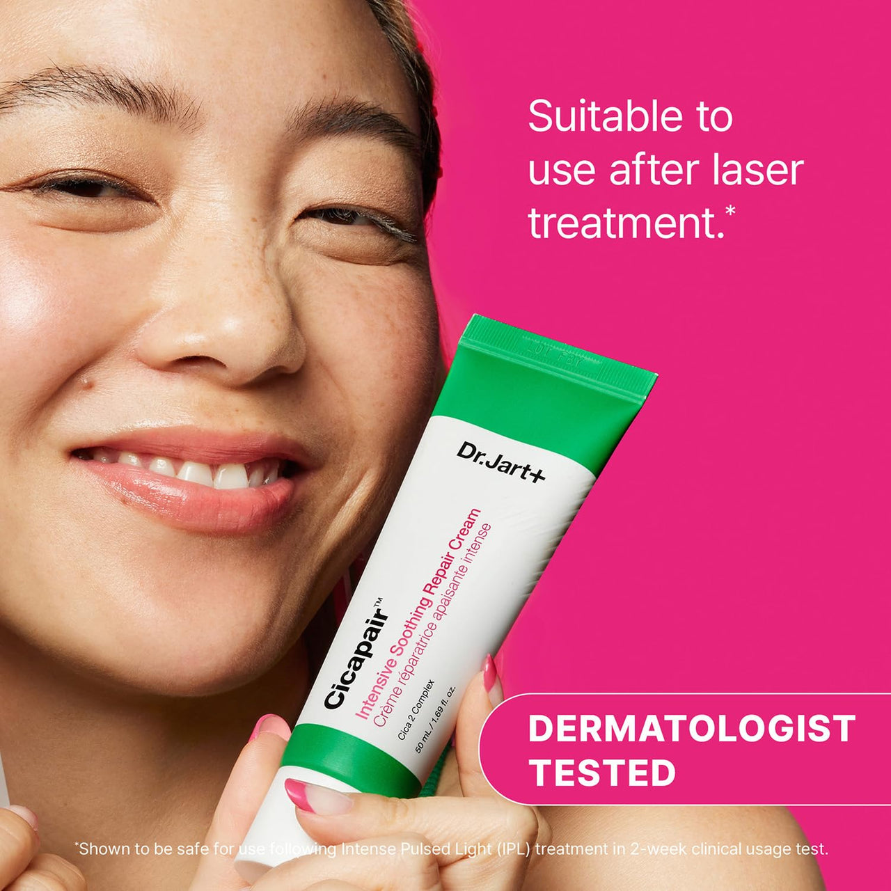 Dr.Jart+ Cicapair™ Sensitive Skin Face Moisturizer for Redness and Barrier Repair | Korean Skin Care, 1.69 Fl Oz