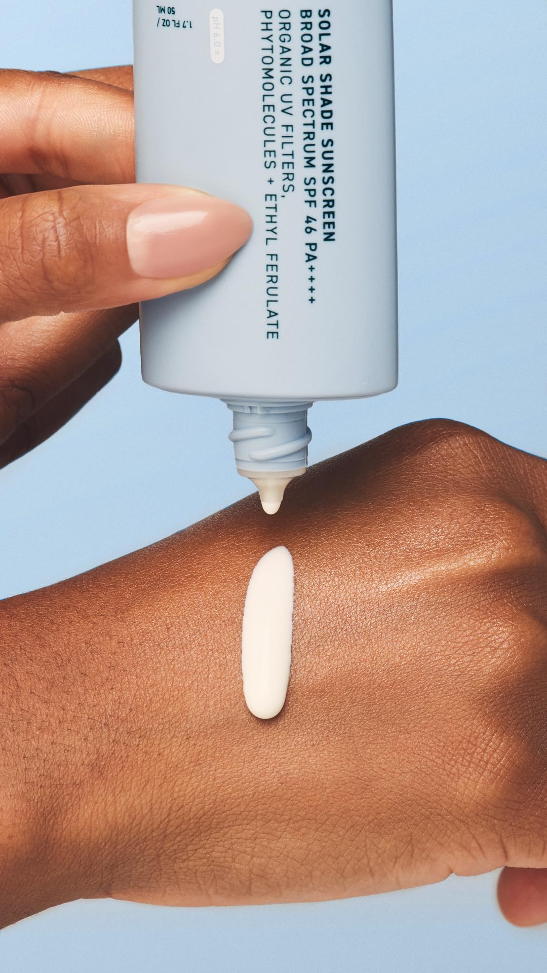 Prequel Skin Solar Shade - Moisturizing Face Sunscreen SPF 46 PA++++ Broad Spectrum UV Protection. Hydrating Sunblock for Dry Skin. Lightweight Travel Size Sun Protection, 1.7oz