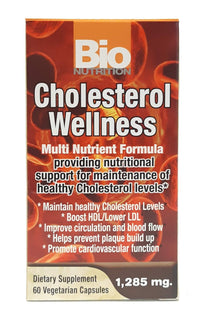 Thumbnail for Bio Nutrition Cholesterol Wellness 60 VGC 2 Pack