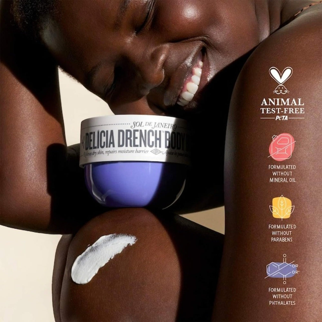 SOL DE JANEIRO Delicia Drench Body Butter (75mL/2.5 oz.) Travel Size