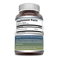 Thumbnail for Amazing Formulas L-Glutamine Amino Acid Supplement | 500 Mg | Capsules | Non-GMO | Gluten-Free | Made in USA (1 Pack | 120 Count)