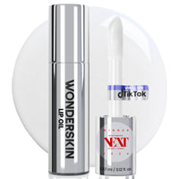 Thumbnail for Wonderskin Lip Oil - Lip Rehab Serum Oil, Hydrating and Moisturizing Clear Serum for Dry Lips - Natural, Vegan and Non-sticky (Clear)