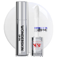 Thumbnail for Wonderskin Lip Oil - Lip Rehab Serum Oil, Hydrating and Moisturizing Clear Serum for Dry Lips - Natural, Vegan and Non-sticky (Clear)