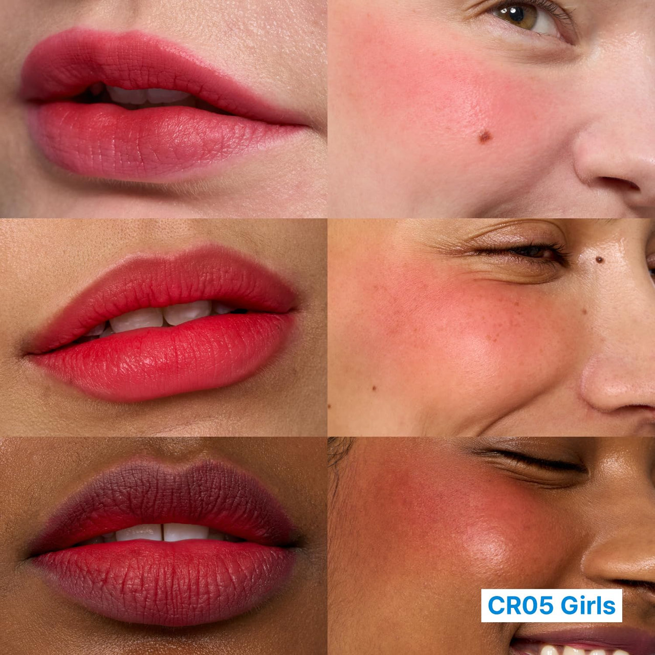 fwee Blurry Pudding Pot | Airbrushed Blush & Lip, Buildable & High Pigment, Long-lasting, Lightweight, Natural Soft Matte Finish, Satin Finish Blurring Blush - Girls (Coral Red) | 0.17 oz