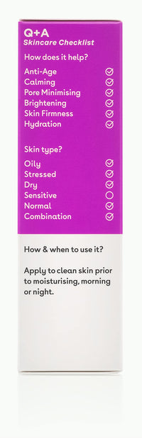 Thumbnail for Q+A Azelaic Acid Balancing Serum, Containing Pore Minimising Zinc PCA and Antioxidants for Fresher and Smoother Skin, 30ml