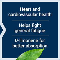 Thumbnail for Life Extension CoQ10 (Ubiquinone) with d-Limonene – Heart Health, Fight General Fatigue, Better Absorption – Gluten-Free, Non-GMO – 60 Softgels