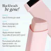 Thumbnail for Bliss Blackhead Breakdown - Blackhead Purifying Stick - Extracts Pore Clogging Debris - Formulated with Pink Clay & Salicylic Acid