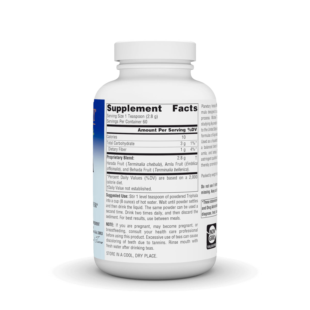 Planetary Herbals Triphala Internal Cleanser Powder, 6 Ounce