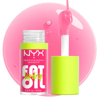Thumbnail for NYX PROFESSIONAL MAKEUP Fat Oil Lip Drip, Moisturizing Lip Oil Gloss, Vegan Tinted Formula, Up to 12 HR Hydration - Missed Call (Sheer Pink)