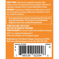 Thumbnail for The Vitamin Shoppe AHCC 500mg - Immune System Booster & Cell Defense | Active Hexose Correlated Compound | 60 Veggie Caps | Mushroom Extract