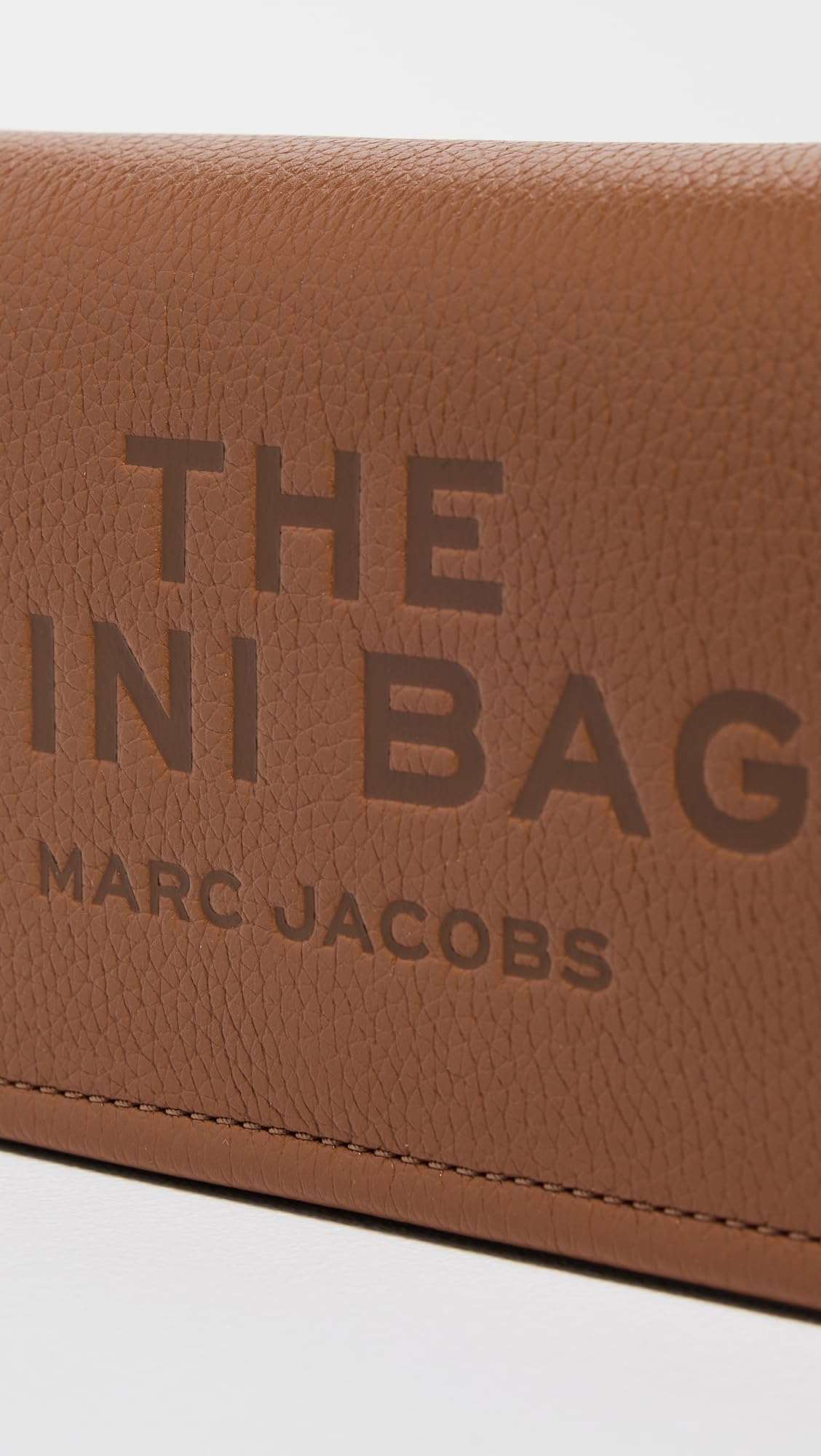 Marc Jacobs, Women's, The Leather Mini Bag, Argan Oil, One Size